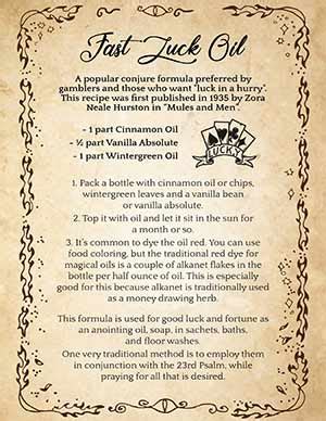lucky lottery oil recipe|Fast Luck Oil & Double Fast Luck Oil Recipe .